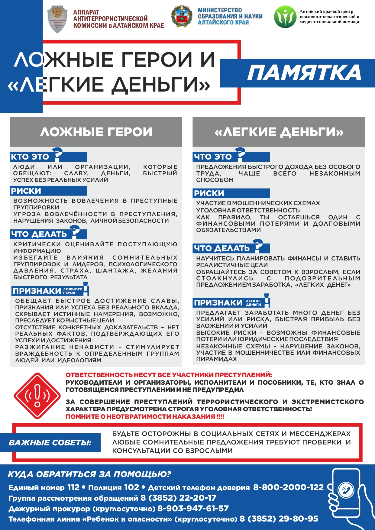 Ложные герои и «легкие деньги» page 0001